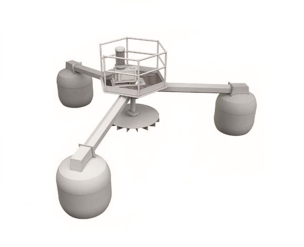 Surface Aerators EQUIP AIR Oxygenation EQUIPWATER